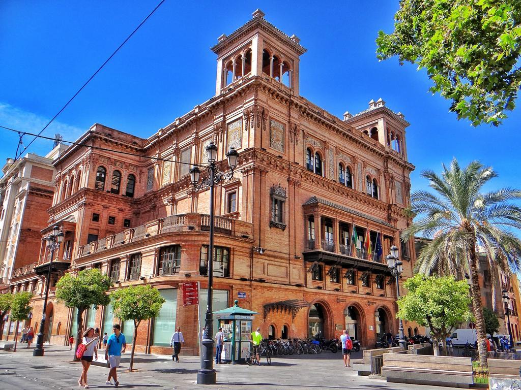 Hostly Acetres 2A-Penthouse In City Center-Fibre-Parking Opt Sevilla Eksteriør bilde